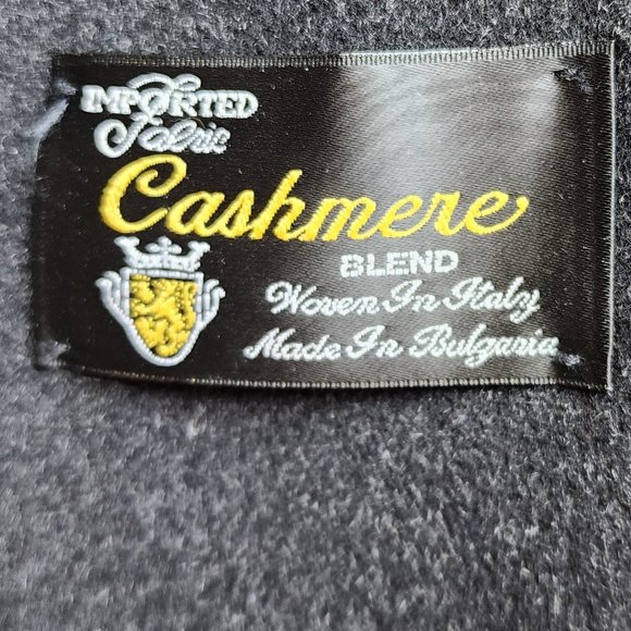 NWT di Silver/Simon & Sons Imported Cashmere Blend Dress Coat Size 40 Regular - Picture 8 of 16